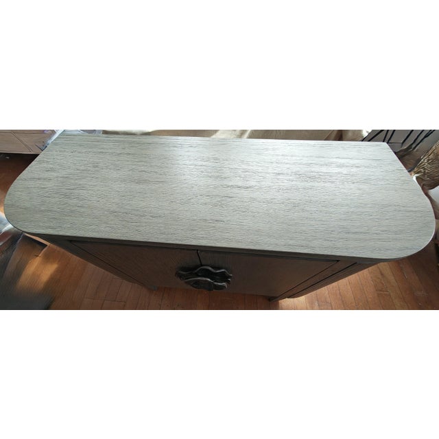 2020s Briallen Demi-Lune Cabinet by Currey & Company For Sale - Image 5 of 8