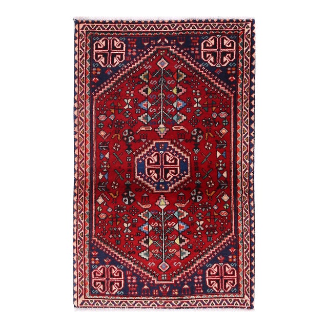 Pasargad Fine Hand Knotted Persian Abadeh Rug For Sale