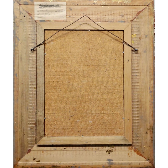 Brown Olaf Palm -The Clarinet Player - Oil Painting For Sale - Image 8 of 9