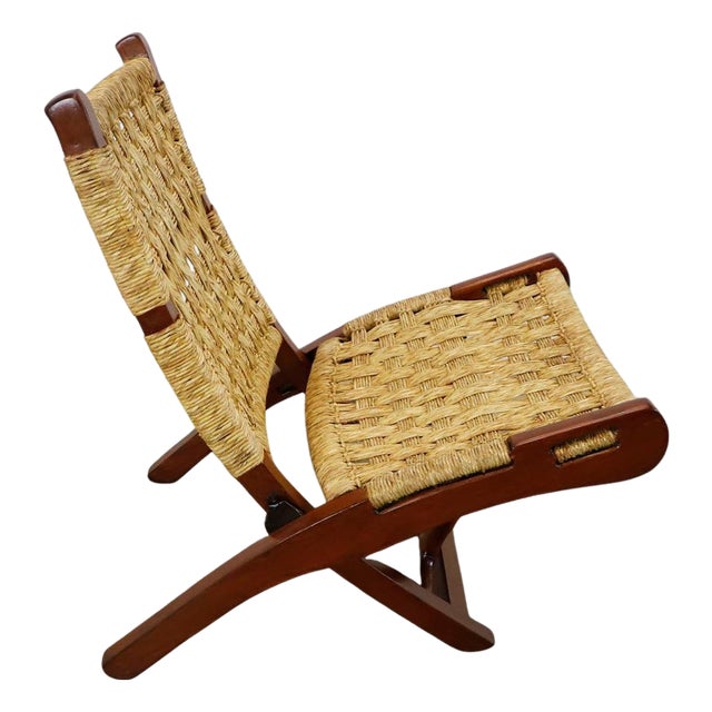 1960s Mexican Folding Chair Attributed to Muebles Toluca For Sale