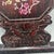 1960s Vintage Chinese Rosewood Table Screen With Mother of Pearl Inlay – Magpie & Plum Blossom Motif For Sale - Image 5 of 9