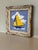 Coastal Small Vintage Sailboat Needlepoint, Framed For Sale - Image 3 of 7