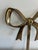 Mid-Century Modern Vintage Solid Brass Bow Wall Hook For Sale - Image 3 of 7