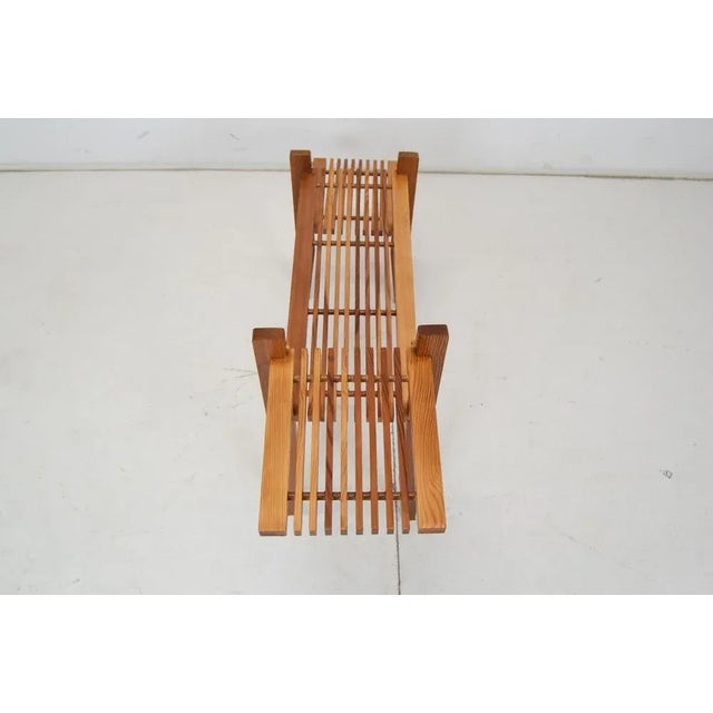 Wood Mid-Century Flower Stand, 1960s For Sale - Image 7 of 13