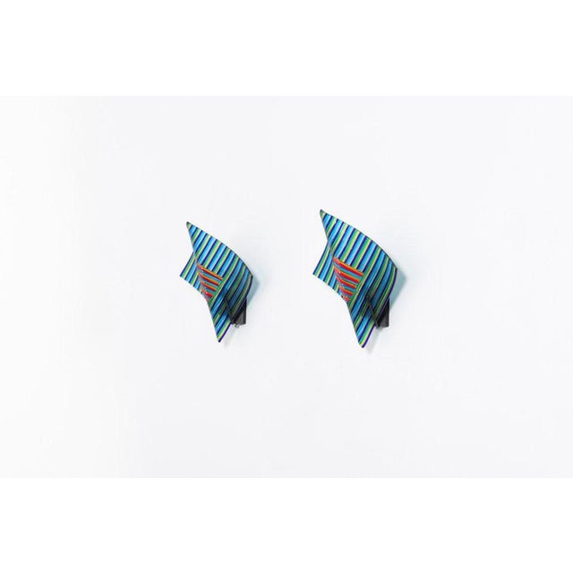 Glass Murano Glass Sconces from Studio Italia, Set of 2 For Sale - Image 7 of 8