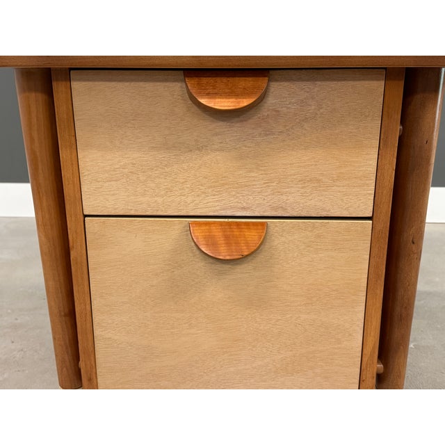 1960s 1960s Cherry and Mahogany Mid Century Nightstand by Basic Witz For Sale - Image 5 of 8