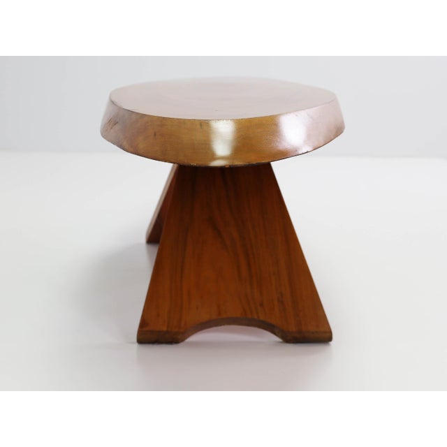 Large Organic Wood Coffee Table by George Nakashima, 1965 For Sale - Image 6 of 13