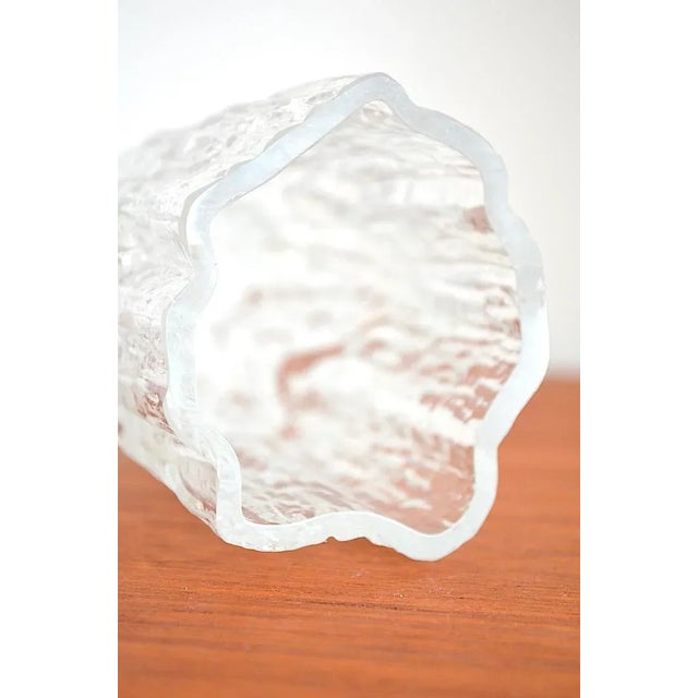 Glass Vase by Tapio Wirkkala for Iittala, 1960s For Sale - Image 7 of 8