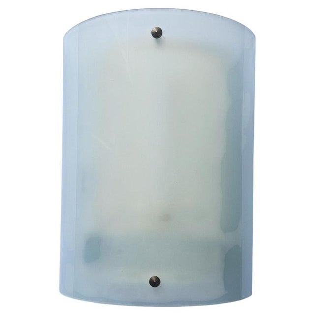 Large Mid-Century Glass Wall Lamp, 1970s For Sale - Image 17 of 17