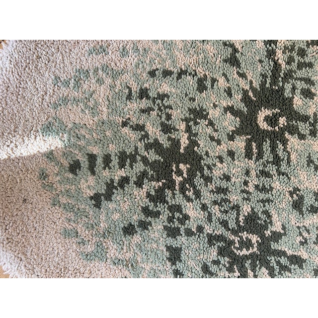 American Vintage Oval Rug, 1970s For Sale - Image 3 of 12