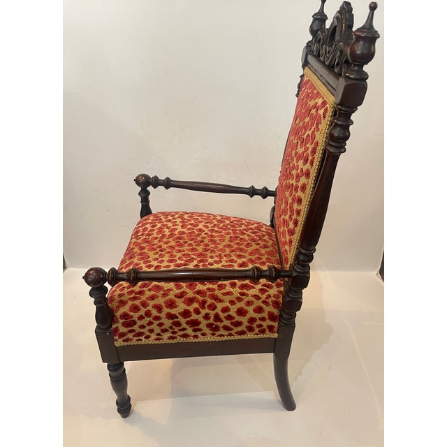 French Late 9Th. C. Napoleon III Child's Armchair For Sale - Image 3 of 14