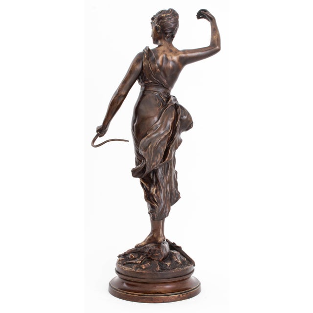 Henri Levasseur "Diane Chasseresse" Bronze For Sale - Image 4 of 8
