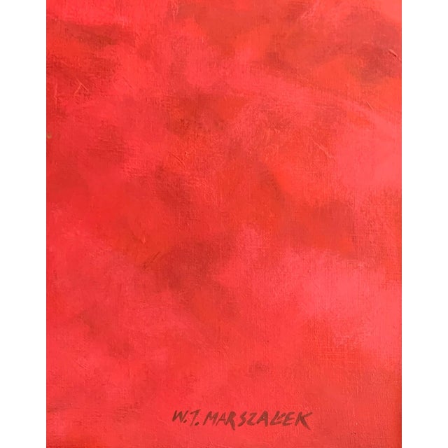 2000 - 2009 Waldemar J. Marszalek, Ball, Oil on Canvas For Sale - Image 5 of 6