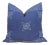 Blue Citlalee Aztec Block Print Pillow For Sale