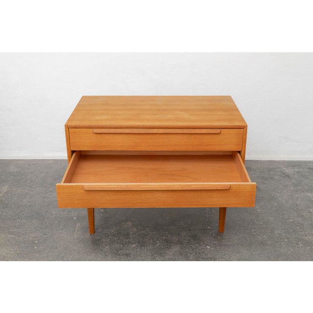 1970s Vintage Sideboard in Oak with Drawers, 1970s For Sale - Image 5 of 7