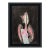 Byron Galvez, Eve, From the Viva Suite, Signed Acrylograph on Handmade Paper, Framed, 1989 For Sale