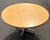 Modern Geiger for Herman Miller ‘Levels’ 48” Round Table, Wood Top With Aluminum Base For Sale - Image 3 of 6