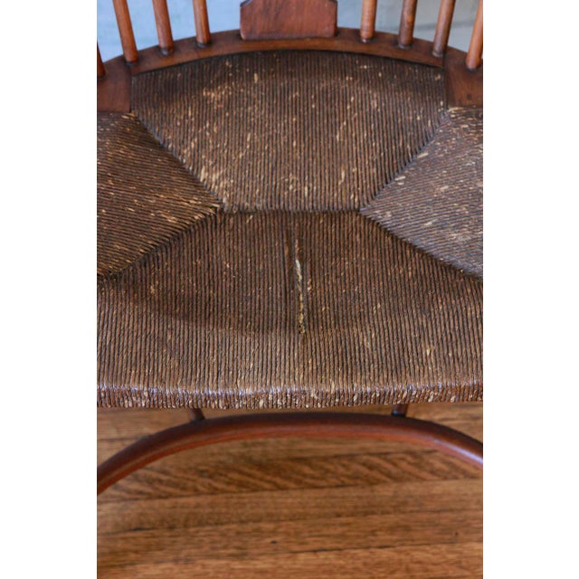 Early 19th Cabriole Leg Windsor Armchair For Sale - Image 9 of 12