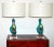 Deruta Vintage Deruta Ceramic Lamps Turquoise For Sale - Image 4 of 9
