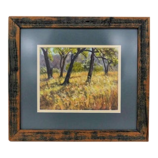 Late 20th Century Brian Grimm Landscape Study Painting For Sale