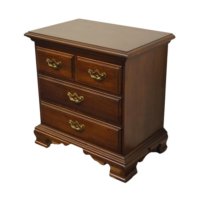 Thomasville Furniture Collectors Cherry Nightstand Chairish