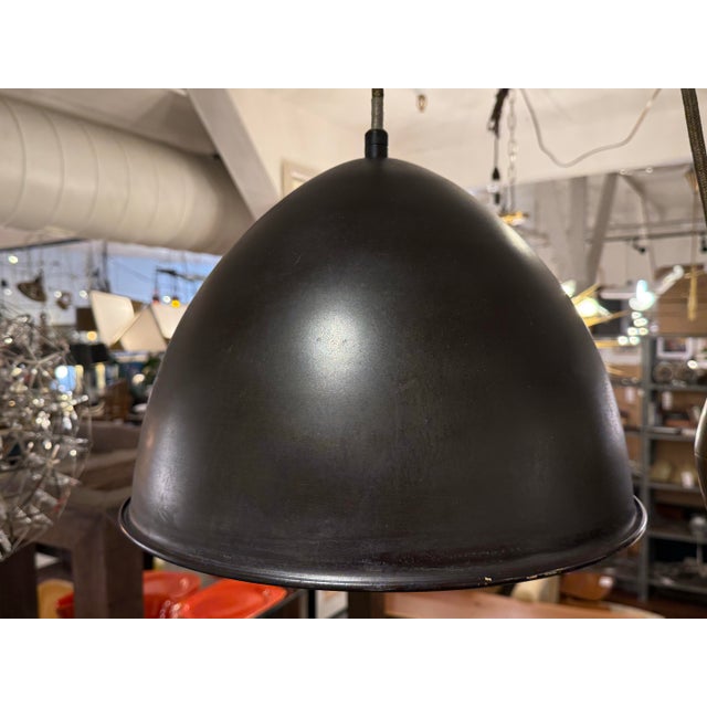 Black Barry Dixon for Arteriors Egg Drop Mini Pendant For Sale - Image 8 of 13