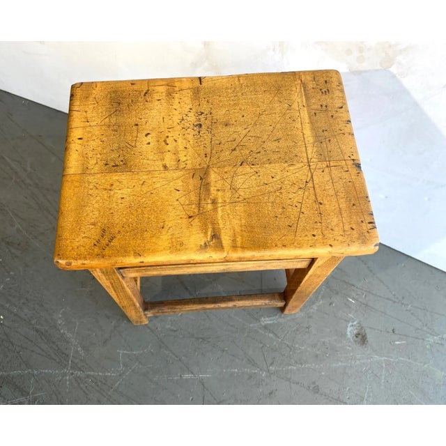 Rustic Stool For Sale - Image 4 of 4
