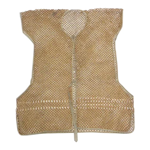 19th Century Bamboo Vest, South China For Sale