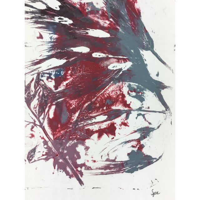 Abstract English Abstract Painting - Modern Grass For Sale - Image 3 of 4