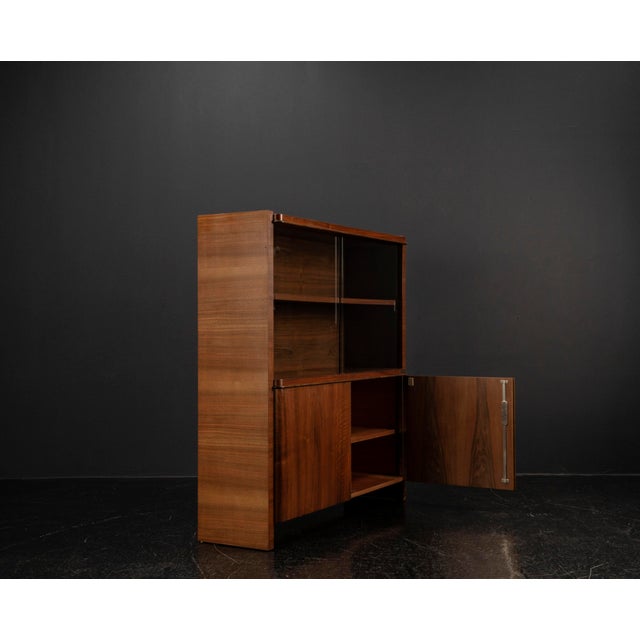 Art Deco Cabinet in Mahogany by Bruno Paul for Veb Deutsche Werkstätten Hellerau, 1930s For Sale - Image 12 of 18