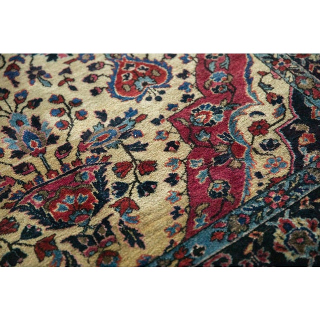 Traditional Antique Mohajeran Sarouk Rug - 4'11" x 7'1" For Sale - Image 3 of 12
