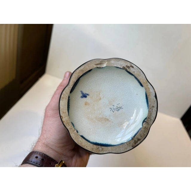 Art Nouveau Porcelain Vase from Rörstrand, 1900s For Sale - Image 3 of 9