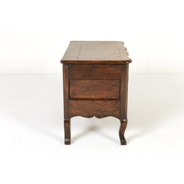 Small 18th Century French Walnut Commode For Sale - Image 3 of 9
