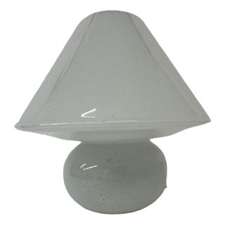 Mushroom Glass Table Lamp from Limburg Glashütte, 1970s For Sale
