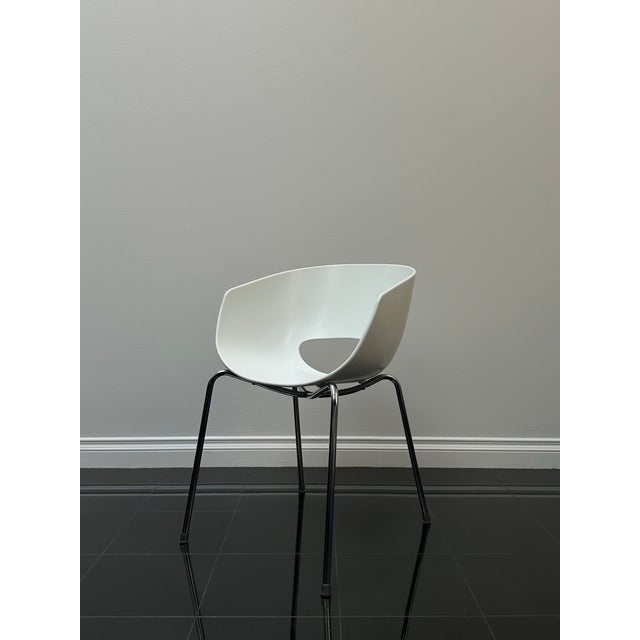 Mid-Century Modern 1970s Vintage "Orbit Large" Dining Chairs Set of 4 For Sale - Image 3 of 6