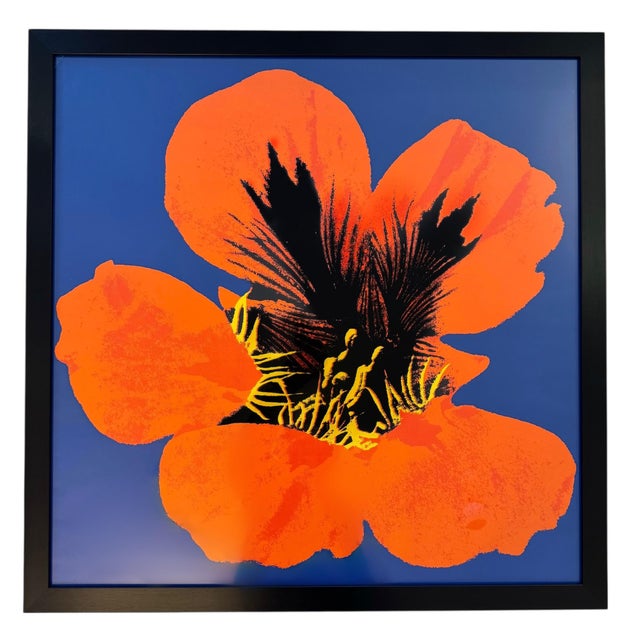 Jan Pienkowski, Pop Art Nasturtium, 1961, Silk-Screen, Framed For Sale - Image 9 of 9