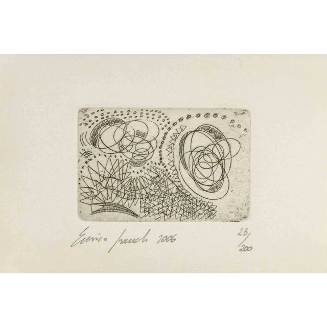 Fausto Maria Franchi, Abstract Composition, Etching, 2006 For Sale
