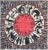 American Vintage Zabihi Collection American Hooked Zodiac Horoscope Rug - 3' x 3'2" For Sale - Image 3 of 9