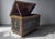 This vintage wooden trunk appears to originate from India and dates to approximately the late 1800s. It is extremely...