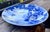 Mid 20th Century Monumental Japanese Blue & White Porcelain Charger With Hawk & Pine Landscape For Sale - Image 4 of 15
