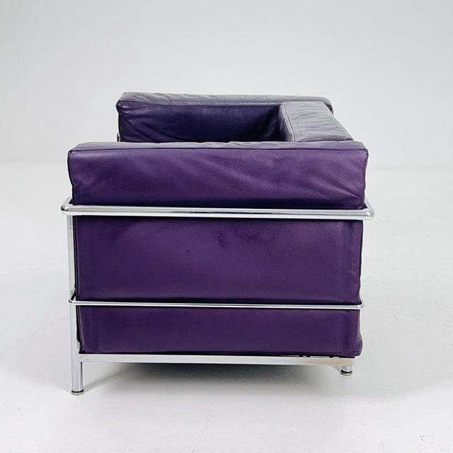 Modern Mid-Century LC3 Armchair Model 0275 by Le Corbusier for Cassina, Italy, 1960s For Sale - Image 3 of 11