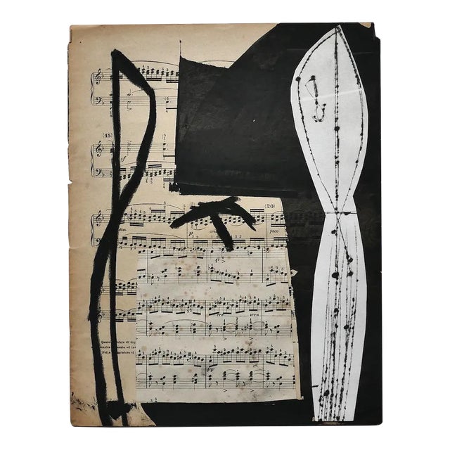 Musical Notes Mixed Media by Tommaso Cascella, 2009 For Sale