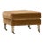 Greta Ottoman, Camel Velvet For Sale
