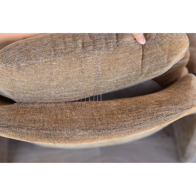 Vittorio Introini P60 Lounge Chair & Ottoman Set For Sale - Image 11 of 12