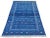 Handmade Cotton Shooting Star Rug, Blue Multi 9'x12' For Sale - Image 11 of 11