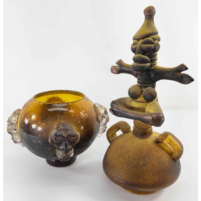 Mid-Century Figurative Art Glass by Iestyn Davies For Sale In New York - Image 6 of 13