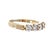 14k Yellow Gold 1.03 Total Carat Diamond Band, Size 6.5 For Sale - Image 11 of 12