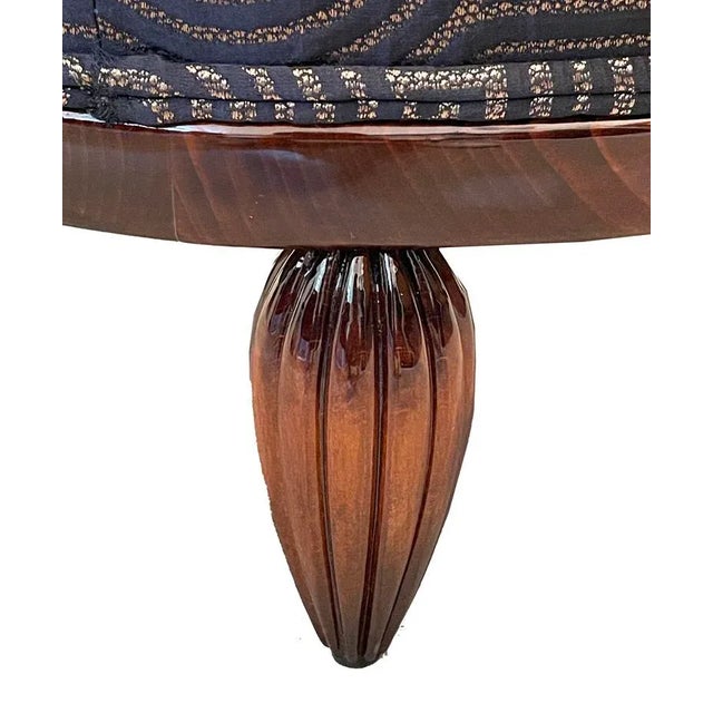 Vintage Art Deco Stool, 1930 For Sale - Image 4 of 5