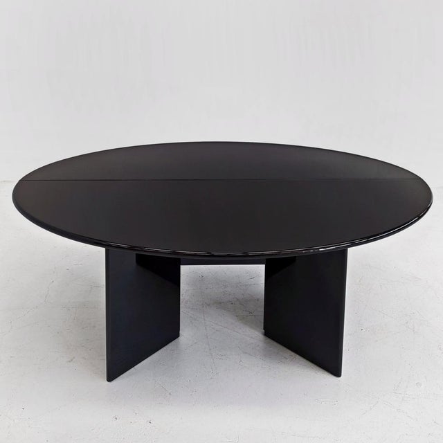 Black Black Antella Console Table by Kazuhide Takahama for Studio Simon, 1970s For Sale - Image 8 of 17