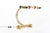 Vintage Tubular Brass Table Lamp by Casella Lighting For Sale - Image 11 of 11